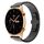 Per Honor Watch GS 3 22mm Cinturino in lega con fibbia a farfalla con vernice a perline (nero) Per Honor Watch GS 3 22mm Cinturino in lega con fibbia a farfalla con vernice a perline (nero)