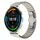 Per Garmin Venu 3 22mm One Bead Paint Butterfly Buckle Cinturino in lega (colore titanio)