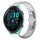 Per Garmin Forerunner 265 Music 22mm One Bead Paint Butterfly Buckle Cinturino in lega (Argento) Per Garmin Forerunner 265 Music 22mm One Bead Paint Butterfly Buckle Cinturino in lega (Argento)