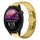 Per Garmin Forerunner 255 22mm One Bead Paint Butterfly Buckle Cinturino in lega (Oro) Per Garmin Forerunner 255 22mm One Bead Paint Butterfly Buckle Cinturino in lega (Oro)