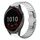 Per Garmin Vivoactive 4 22mm One Bead Paint Butterfly Buckle Cinturino in lega (Argento) Per Garmin Vivoactive 4 22mm One Bead Paint Butterfly Buckle Cinturino in lega (Argento)