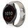 Per Garmin Vivoactive 4 22mm One Bead Paint Butterfly Buckle Cinturino in lega (colore titanio) Per Garmin Vivoactive 4 22mm One Bead Paint Butterfly Buckle Cinturino in lega (colore titanio)