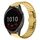Per Garmin Vivoactive 4 22mm One Bead Paint Butterfly Buckle Alloy Watch Band (oro) Per Garmin Vivoactive 4 22mm One Bead Paint Butterfly Buckle Alloy Watch Band (oro)