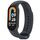 Per Xiaomi Smart Band 9/9 NFC connettore metallico cinturino in silicone tinta unita (grigio scuro) Per Xiaomi Smart Band 9/9 NFC connettore metallico cinturino in silicone tinta unita (grigio scuro)