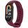 Per Xiaomi Smart Band 9/9 NFC connettore metallico cinturino in silicone tinta unita (vino rosso) Per Xiaomi Smart Band 9/9 NFC connettore metallico cinturino in silicone tinta unita (vino rosso)