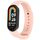 Per Xiaomi Smart Band 9/9 NFC Metal Connector Cinturino per orologio in silicone di colore solido (rosa chiaro) Per Xiaomi Smart Band 9/9 NFC Metal Connector Cinturino per orologio in silicone di colore solido (rosa chiaro)
