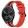 Per cinturino in silicone bicolore verticale da 20 mm Garmin Vivomove Sport (rosso + nero) Per cinturino in silicone bicolore verticale da 20 mm Garmin Vivomove Sport (rosso + nero)