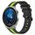 Per Huawei Watch GT3 Pro 43mm 20mm Cinturino in silicone bicolore verticale (nero + verde lime) Per Huawei Watch GT3 Pro 43mm 20mm Cinturino in silicone bicolore verticale (nero + verde lime)