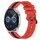 Per Huawei Watch GT3 42mm 20mm Cinturino in silicone bicolore verticale (rosso + nero) Per Huawei Watch GT3 42mm 20mm Cinturino in silicone bicolore verticale (rosso + nero)