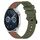 Per Huawei Watch GT3 42mm 20mm Cinturino in silicone bicolore verticale (verde militare + rosso) Per Huawei Watch GT3 42mm 20mm Cinturino in silicone bicolore verticale (verde militare + rosso)