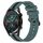 Per Huawei Watch GT2 42mm 20mm Cinturino in silicone bicolore verticale (verde + nero) Per Huawei Watch GT2 42mm 20mm Cinturino in silicone bicolore verticale (verde + nero)