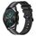 Per Huawei Watch GT2 42mm 20mm Cinturino in silicone bicolore verticale (nero + grigio) Per Huawei Watch GT2 42mm 20mm Cinturino in silicone bicolore verticale (nero + grigio)