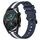 Per Huawei Watch GT2 42mm 20mm Cinturino in silicone bicolore verticale (blu + bianco) Per Huawei Watch GT2 42mm 20mm Cinturino in silicone bicolore verticale (blu + bianco)