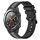 Per Huawei Watch 2 Cinturino in silicone bicolore verticale da 20 mm (nero + grigio) Per Huawei Watch 2 Cinturino in silicone bicolore verticale da 20 mm (nero + grigio)
