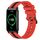 For Honor Watch ES 20mm Cinturino in silicone bicolore verticale (rosso + nero) For Honor Watch ES 20mm Cinturino in silicone bicolore verticale (rosso + nero)