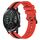 Per Honor Magic Watch2 42mm 20mm Cinturino in silicone bicolore verticale (rosso + nero) Per Honor Magic Watch2 42mm 20mm Cinturino in silicone bicolore verticale (rosso + nero)