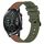 Per Honor Magic Watch2 42mm 20mm Cinturino in silicone bicolore verticale (verde militare + rosso) Per Honor Magic Watch2 42mm 20mm Cinturino in silicone bicolore verticale (verde militare + rosso)