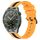 Per Huawei Watch GT 3 SE Cinturino in silicone bicolore verticale da 22 mm (giallo + nero) Per Huawei Watch GT 3 SE Cinturino in silicone bicolore verticale da 22 mm (giallo + nero)