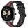 Per Huawei Watch Buds Cinturino in silicone bicolore verticale da 22 mm (nero + rosso) Per Huawei Watch Buds Cinturino in silicone bicolore verticale da 22 mm (nero + rosso)