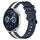 Per Huawei Watch GT3 46mm 22mm Cinturino in silicone bicolore verticale (blu + bianco) Per Huawei Watch GT3 46mm 22mm Cinturino in silicone bicolore verticale (blu + bianco)