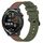 Per Huawei Watch GT Runner 22mm Cinturino in silicone bicolore verticale (verde militare + rosso) Per Huawei Watch GT Runner 22mm Cinturino in silicone bicolore verticale (verde militare + rosso)