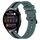 Per Huawei Watch 3 Cinturino in silicone bicolore verticale da 22 mm (verde + nero) Per Huawei Watch 3 Cinturino in silicone bicolore verticale da 22 mm (verde + nero)