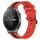 Per cinturino in silicone bicolore verticale da 22 mm Huawei GT2 Pro (rosso + nero) Per cinturino in silicone bicolore verticale da 22 mm Huawei GT2 Pro (rosso + nero)