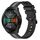 Per Huawei Watch GT 2E 22mm Cinturino in silicone bicolore verticale (nero + grigio) Per Huawei Watch GT 2E 22mm Cinturino in silicone bicolore verticale (nero + grigio)
