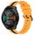 Per Huawei Watch GT 2E 22mm Cinturino in silicone bicolore verticale (giallo + nero) Per Huawei Watch GT 2E 22mm Cinturino in silicone bicolore verticale (giallo + nero)