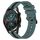 Per Huawei GT2 46mm 22mm Cinturino in silicone bicolore verticale (verde + nero) Per Huawei GT2 46mm 22mm Cinturino in silicone bicolore verticale (verde + nero)
