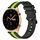 For Honor Watch GS 3 22mm Cinturino in silicone bicolore verticale (nero + verde lime) For Honor Watch GS 3 22mm Cinturino in silicone bicolore verticale (nero + verde lime)