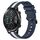 Per Honor Magic Watch 2 46mm 22mm Cinturino in silicone bicolore verticale (blu + bianco) Per Honor Magic Watch 2 46mm 22mm Cinturino in silicone bicolore verticale (blu + bianco)