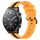 Per Xiaomi MI Watch S1 Cinturino in silicone bicolore verticale da 22 mm (giallo + nero) Per Xiaomi MI Watch S1 Cinturino in silicone bicolore verticale da 22 mm (giallo + nero)