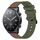 Per Xiaomi MI Watch S1 Cinturino in silicone bicolore verticale da 22 mm (verde militare + rosso) Per Xiaomi MI Watch S1 Cinturino in silicone bicolore verticale da 22 mm (verde militare + rosso)