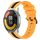 Per Xiaomi MI Watch Color 2 22mm Cinturino in silicone bicolore verticale (giallo + nero) Per Xiaomi MI Watch Color 2 22mm Cinturino in silicone bicolore verticale (giallo + nero)
