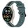 Per Xiaomi MI Watch Sport Cinturino in silicone bicolore verticale da 22 mm (verde + nero) Per Xiaomi MI Watch Sport Cinturino in silicone bicolore verticale da 22 mm (verde + nero)