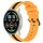 Per Xiaomi MI Watch Sport Cinturino in silicone bicolore verticale da 22 mm (giallo + nero) Per Xiaomi MI Watch Sport Cinturino in silicone bicolore verticale da 22 mm (giallo + nero)