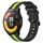 Per Xiaomi MI Watch S1 Active 22mm Cinturino in silicone bicolore verticale (nero + verde lime) Per Xiaomi MI Watch S1 Active 22mm Cinturino in silicone bicolore verticale (nero + verde lime)
