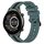 Per Xiaomi Haylou RT2 LS10 Cinturino in silicone bicolore verticale da 22 mm (verde + nero) Per Xiaomi Haylou RT2 LS10 Cinturino in silicone bicolore verticale da 22 mm (verde + nero)