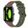 Per Xiaomi Haylou RS4 LS12 Cinturino in silicone bicolore verticale da 22 mm (verde militare + rosso) Per Xiaomi Haylou RS4 LS12 Cinturino in silicone bicolore verticale da 22 mm (verde militare + rosso)