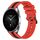 Per Xiaomi MI Watch S2 42mm 22mm Cinturino in silicone bicolore verticale (rosso + nero) Per Xiaomi MI Watch S2 42mm 22mm Cinturino in silicone bicolore verticale (rosso + nero)