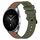 Per Xiaomi MI Watch S2 42mm 22mm Cinturino in silicone bicolore verticale (verde militare + rosso) Per Xiaomi MI Watch S2 42mm 22mm Cinturino in silicone bicolore verticale (verde militare + rosso)
