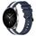 Per Xiaomi MI Watch S2 42mm 22mm Cinturino in silicone bicolore verticale (blu + bianco) Per Xiaomi MI Watch S2 42mm 22mm Cinturino in silicone bicolore verticale (blu + bianco)
