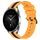 Per Xiaomi MI Watch S2 46mm 22mm Cinturino in silicone bicolore verticale (giallo + nero) Per Xiaomi MI Watch S2 46mm 22mm Cinturino in silicone bicolore verticale (giallo + nero)