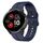 Per cinturino in silicone Garmin Venu 2 Plus 20mm Loop (blu navy)