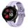 Per cinturino in silicone Garmin Venu 2 Plus 20mm Loop (viola)