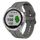 Per Garmin Approach S40 Cinturino in silicone da 20 mm con cinturino (grigio scuro) Per Garmin Approach S40 Cinturino in silicone da 20 mm con cinturino (grigio scuro)