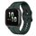 Per Garmin Forerunner Sq2 cinturino in silicone da 20 mm (verde scuro)