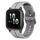 Per Garmin Forerunner Sq2 20mm Loop cinturino in silicone (grigio)