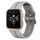 Per Garmin Forerunner Sq2 Music 20mm Loop cinturino in silicone (grigio)